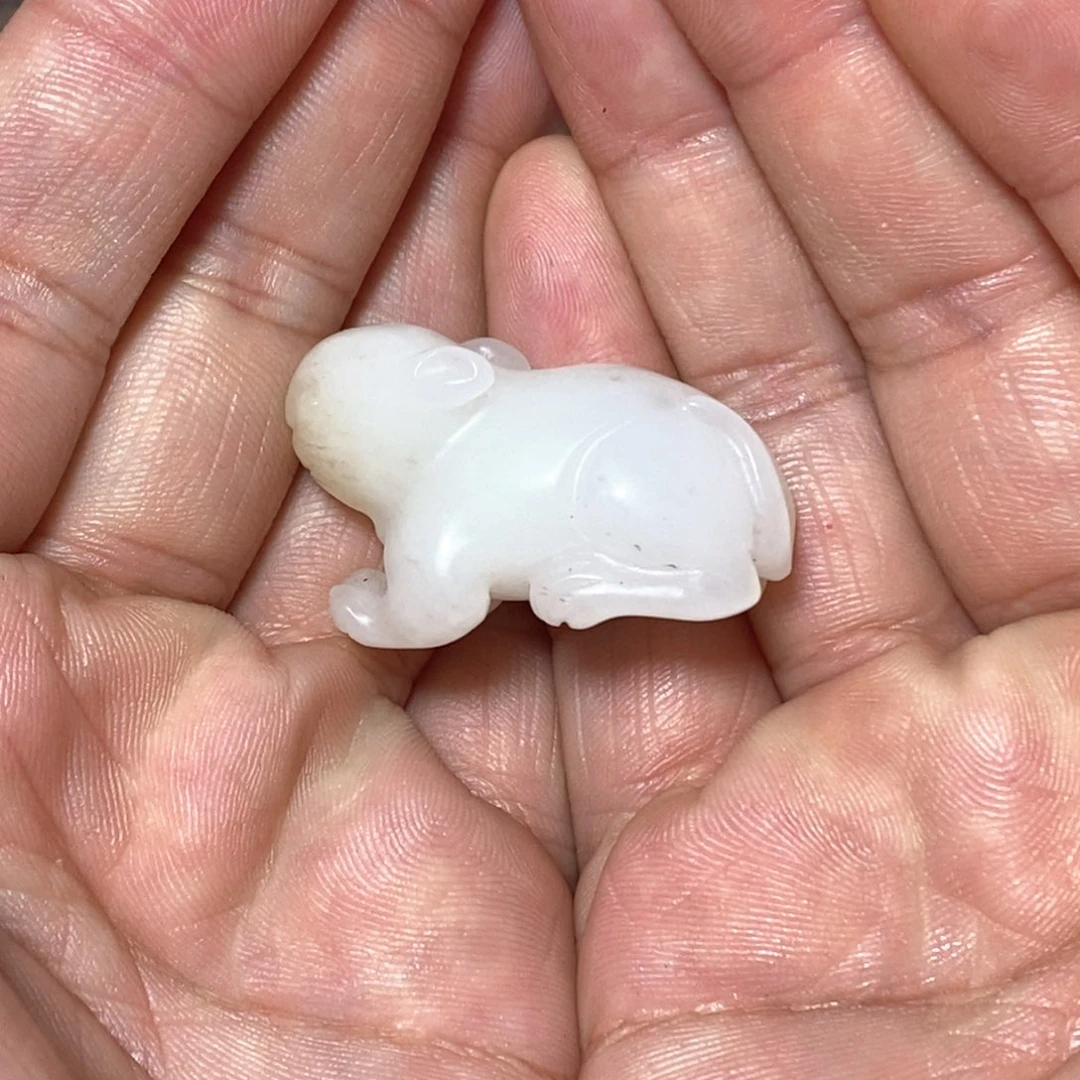 和田玉挂件未镶嵌川**息