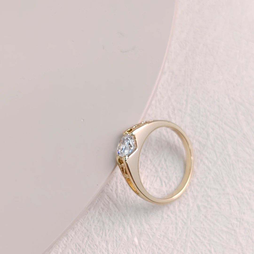 XUPING/旭平首饰 合金合成锆石戒指 新年时尚简约 GDM X000921707