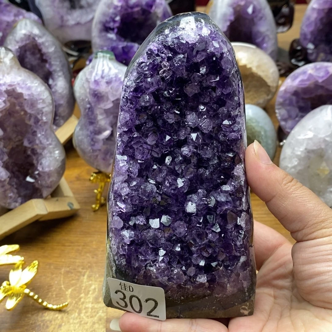 未镶嵌大型摆件（非配饰）紫晶