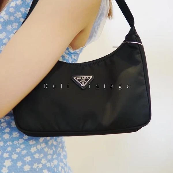 大吉中古/Prada普拉达hobo腋下包