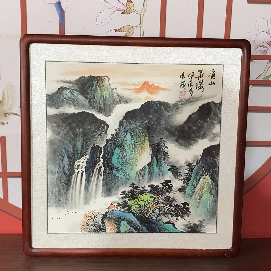 国画带框尺寸63✖️63包邮