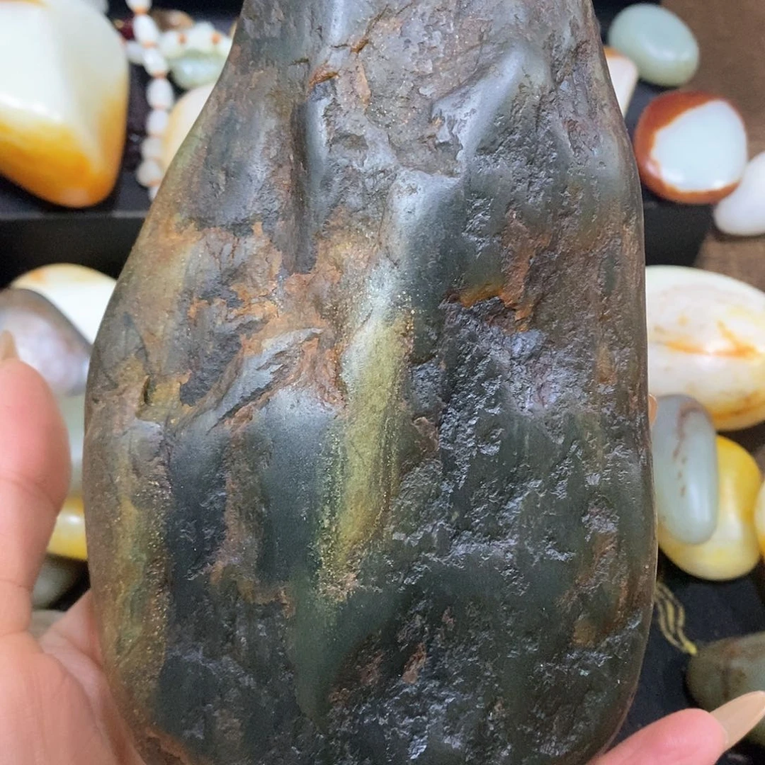 未镶嵌和田玉（糖玉）挂件天*