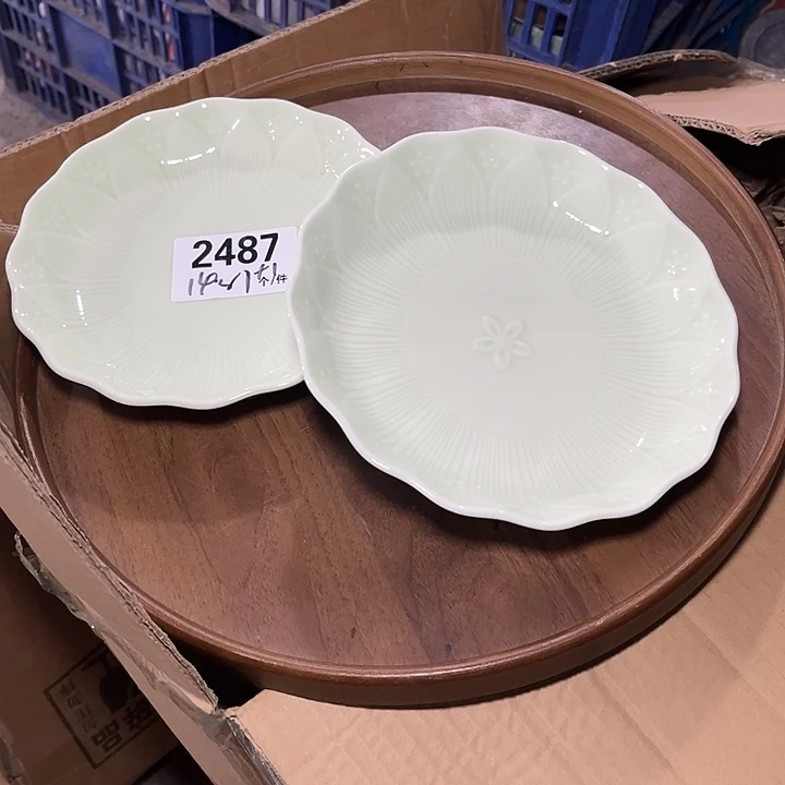 瓷微瑕外贸餐具2487