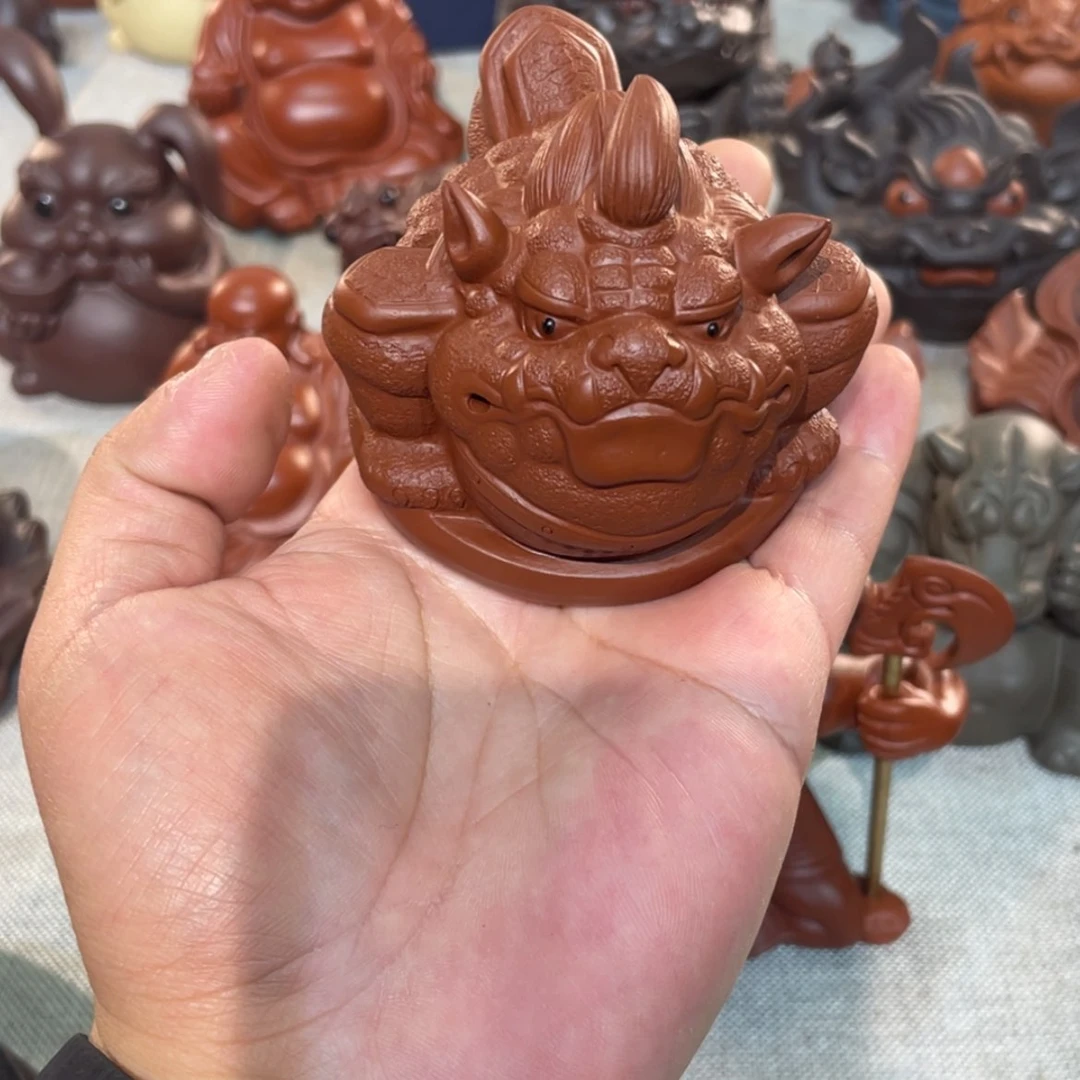 【闪购商品】紫砂茶宠啊*将军虎蟾