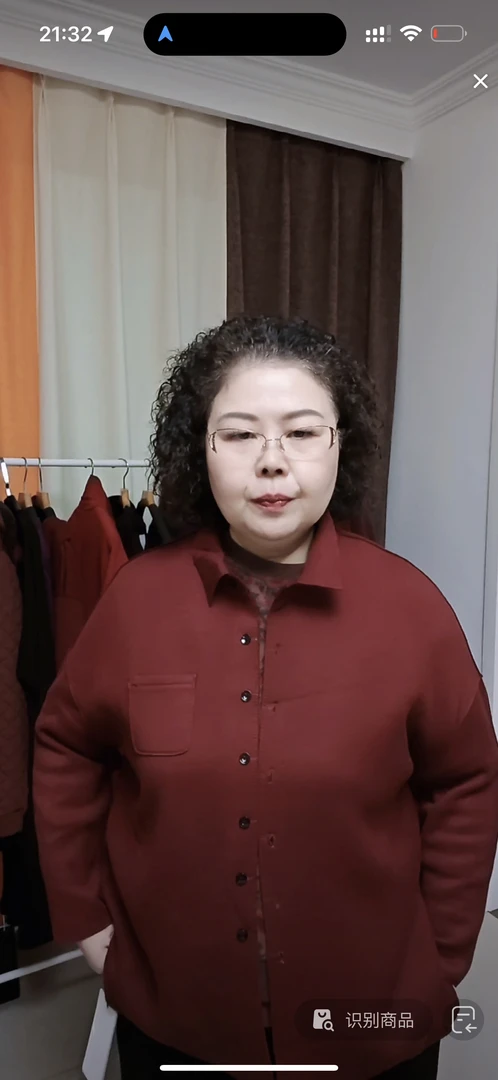 空气棉短款汗衫外套