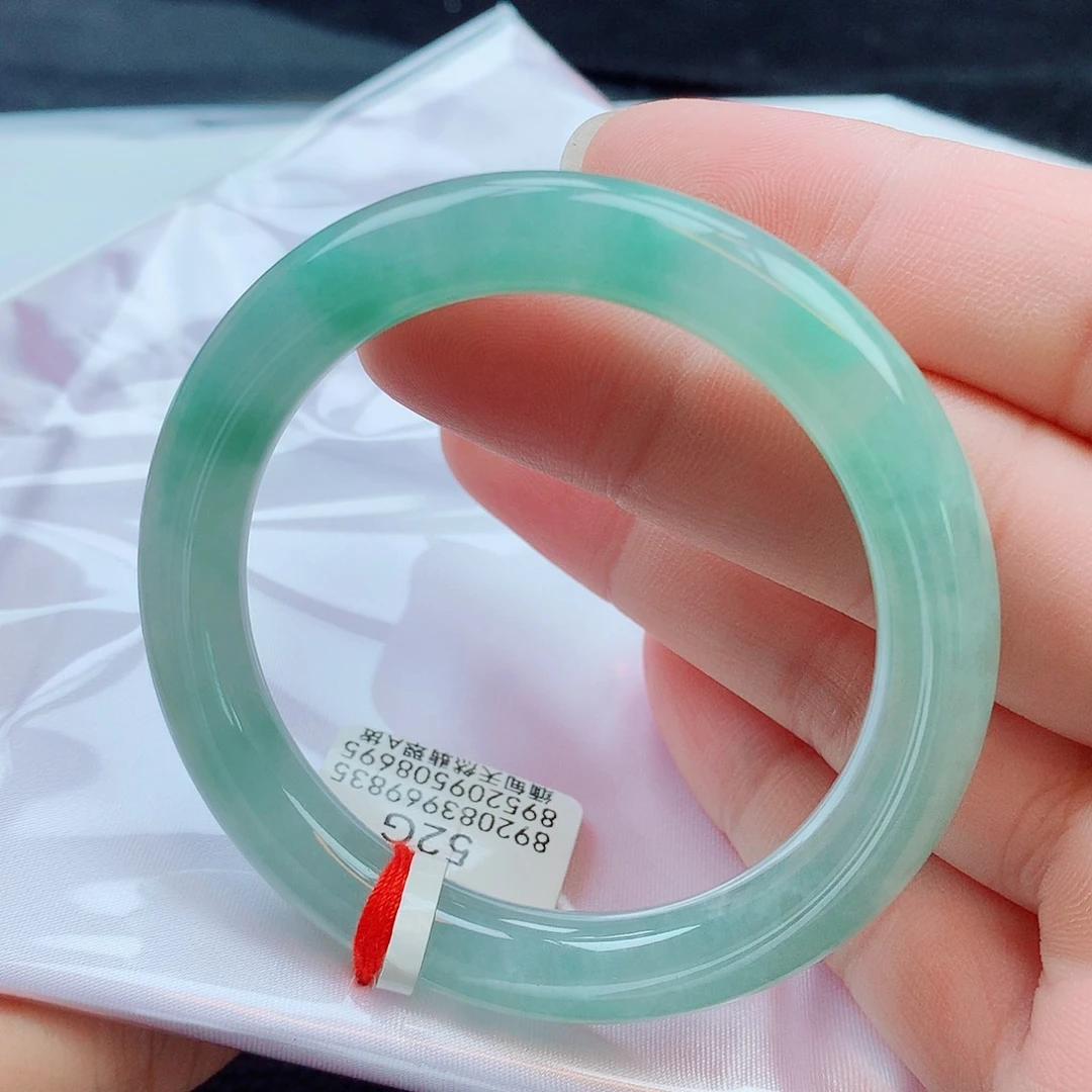 翡翠未镶嵌手镯天然缅甸翡翠A货手镯