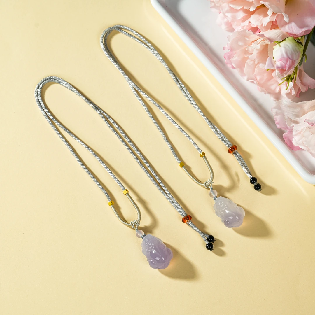 紫罗兰貔貅吊坠-多样性发其一-28*16.5*14mm-V42290-M（甄选）