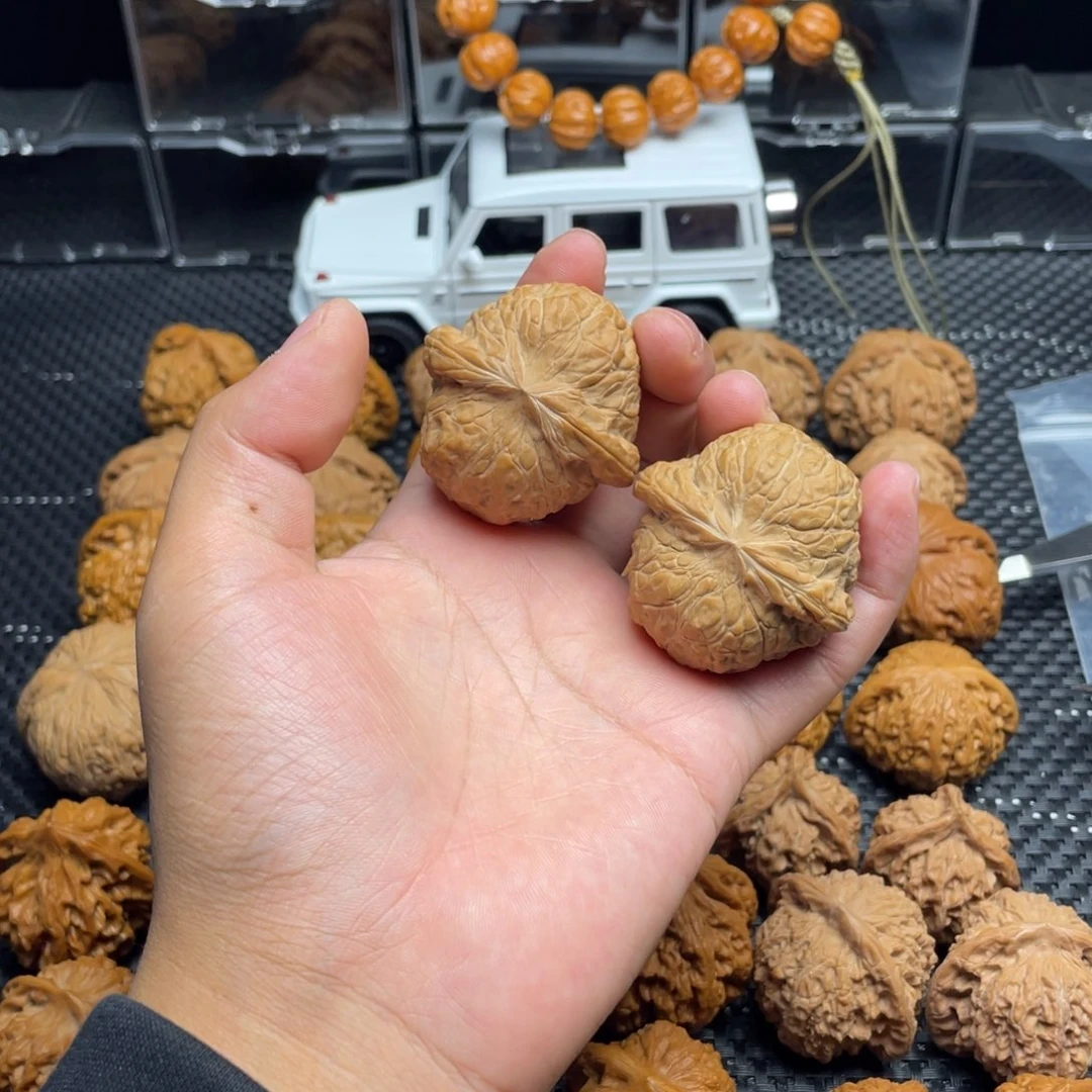 文玩核桃把件南瓜墩边肚同尺44➕全品