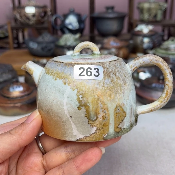 壶裸柴烧陶瓷茶具