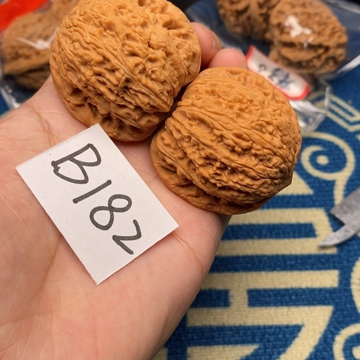 把件文玩核桃绣球43 有修