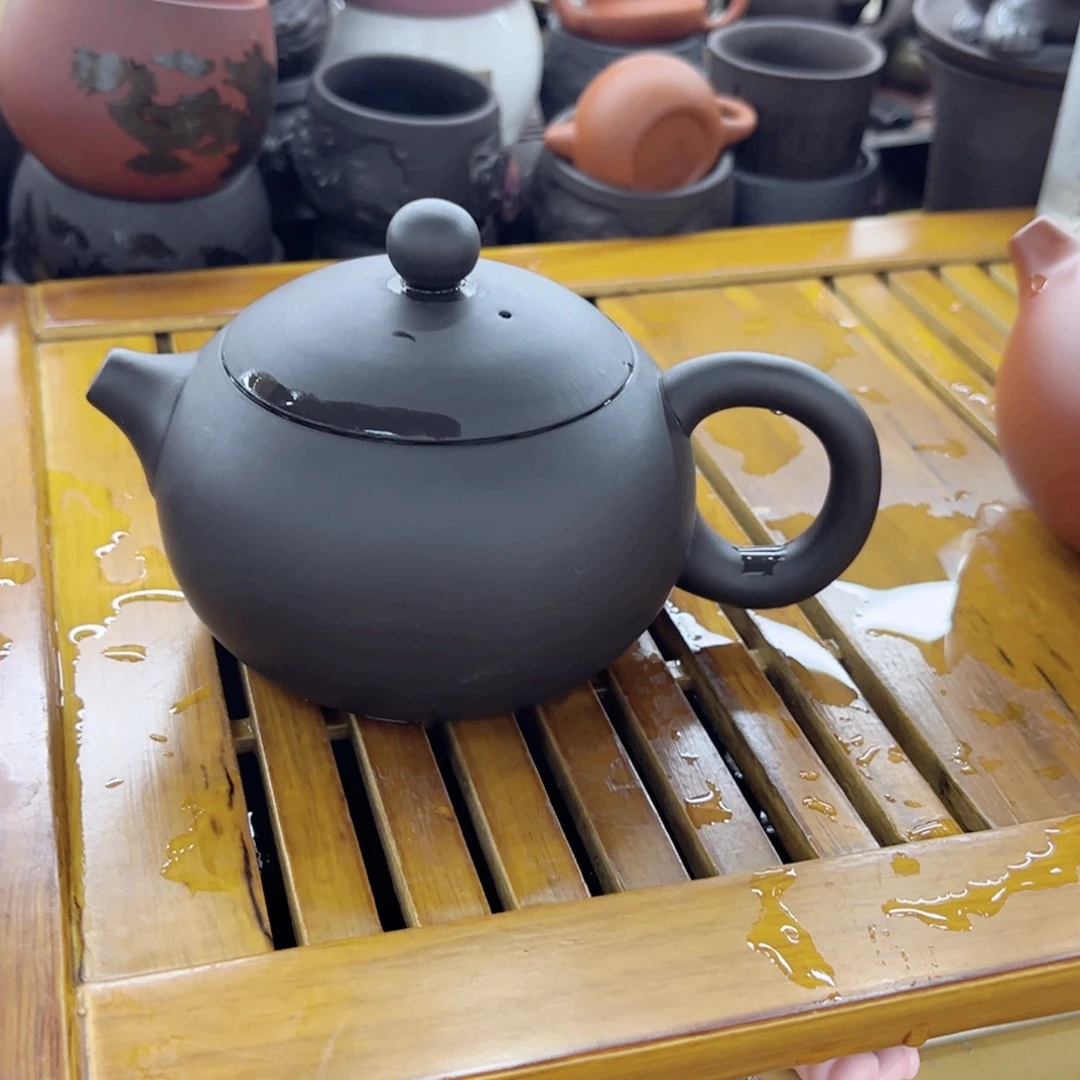 黑珍珠凤鸣西施壶
