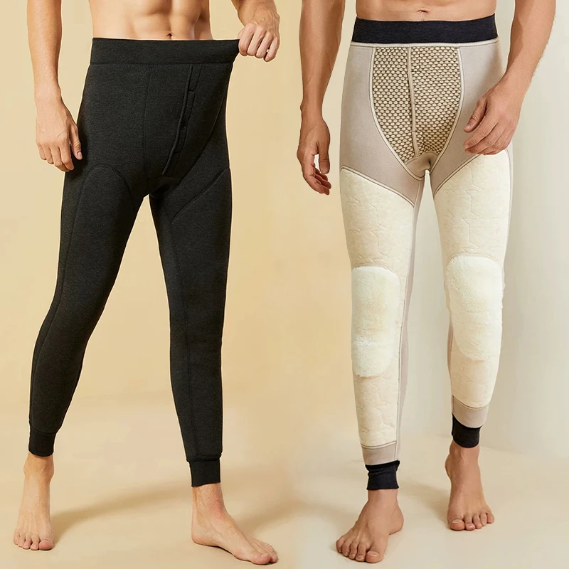 309 男士含羊毛五护裤