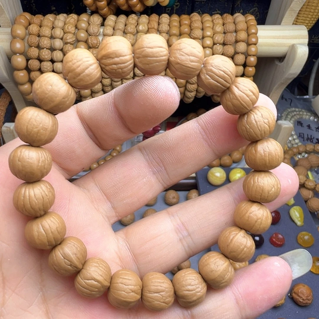 鹏***吖手串猴头核桃南瓜三维同尺