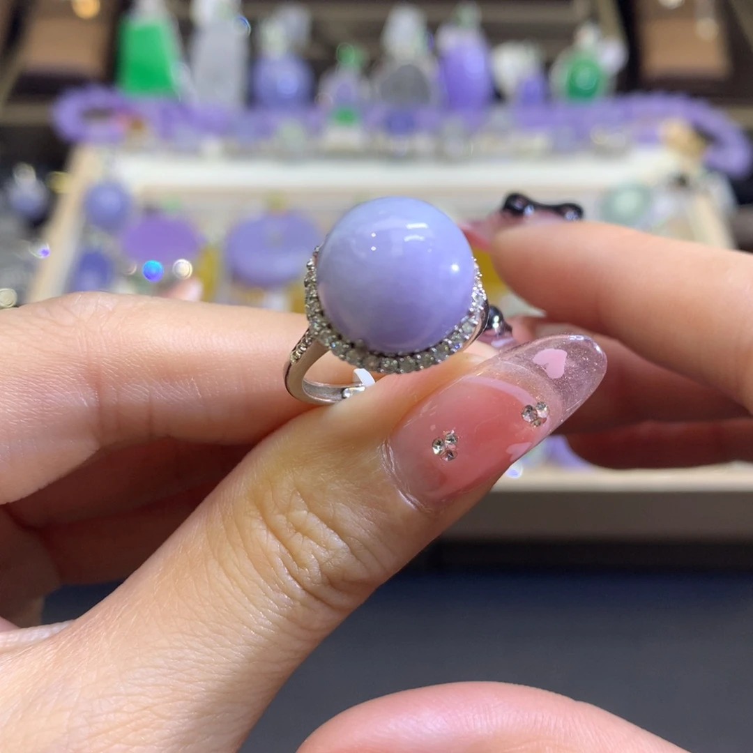 翡翠颈饰银S925镶嵌翡翠