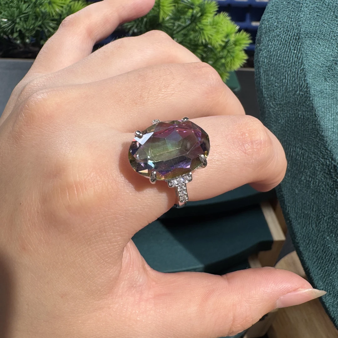 （飞缅边境） 高定-馆藏 宇宙光波轻奢戒指 23251