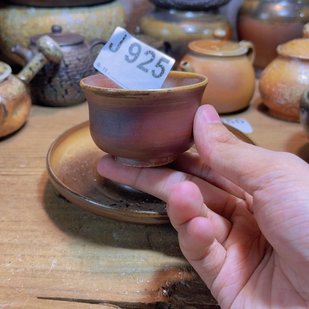纯手工制作工艺（柴烧）裸烧纯手工制作柴烧925