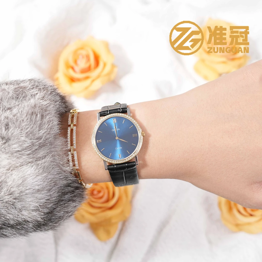 95新 Omega/欧米茄 32mm石英YL3803碟飞瑞士名表