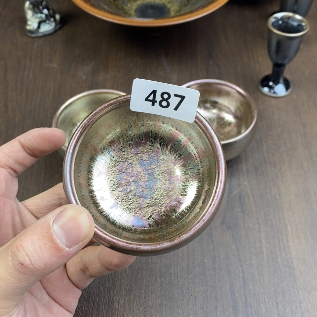 茶盏全手工原矿原釉建盏