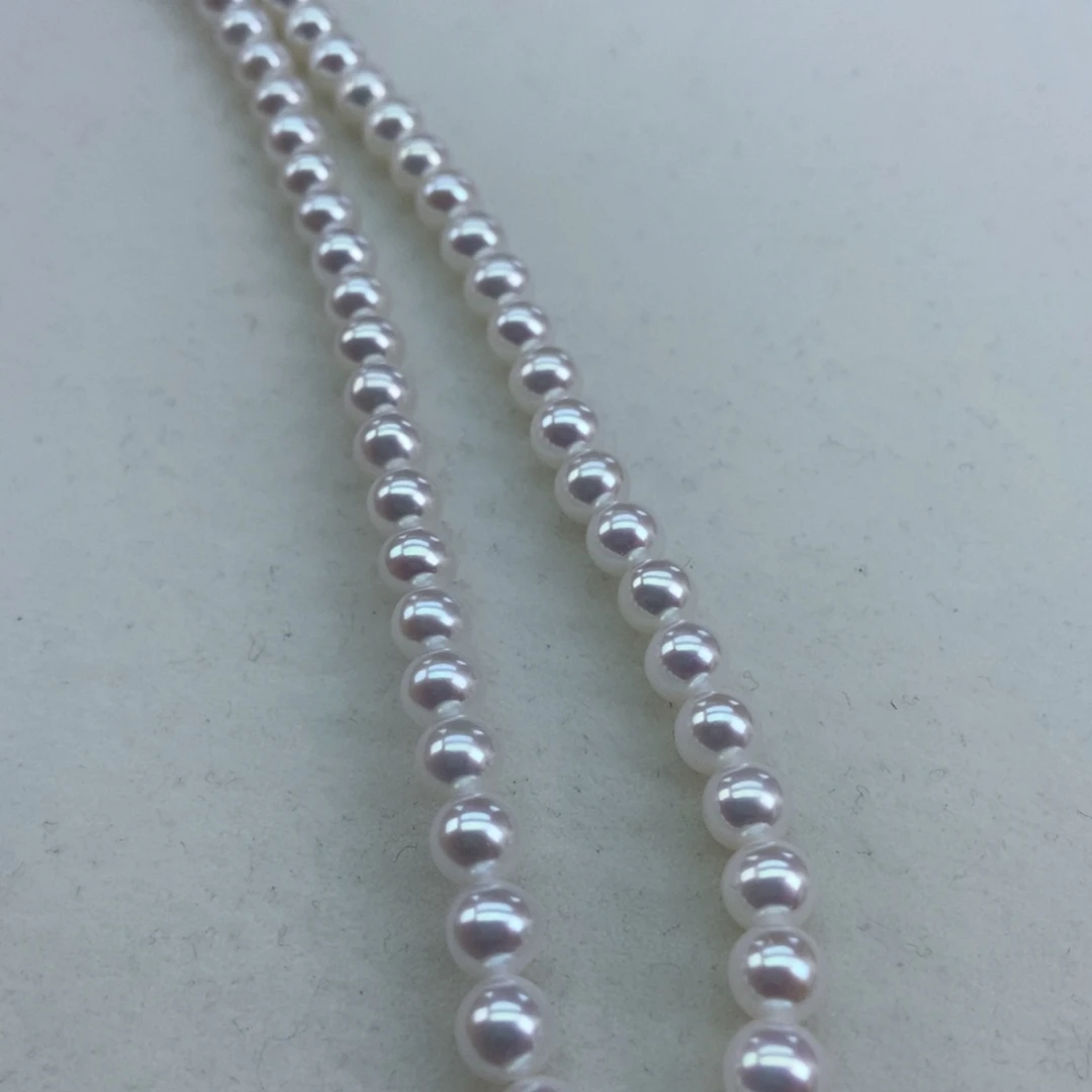 6/6.5爆亮炫彩毕业银S925镶嵌淡水珍珠