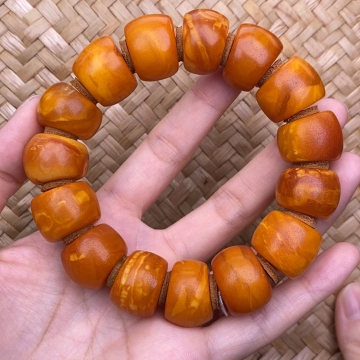 琥珀未镶嵌裸石蜜蜡M