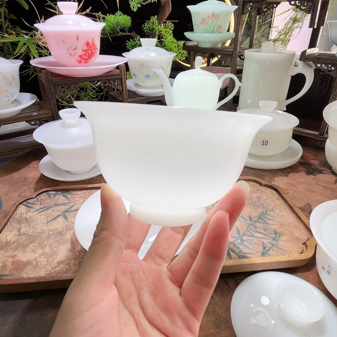 和***凯璞玉釉烧水墨山居180ml碗身