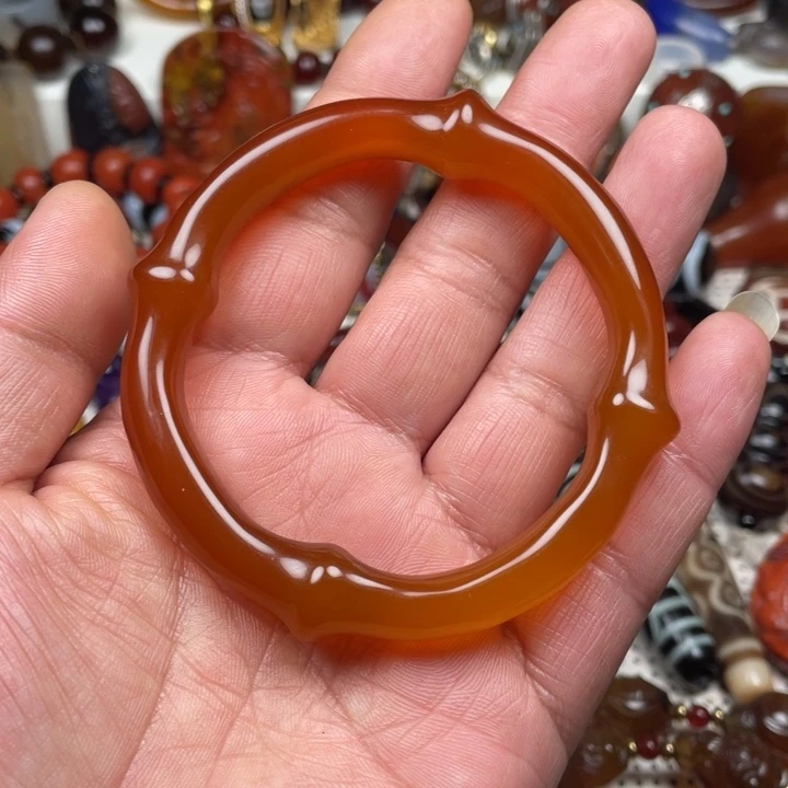 醉***云玛瑙/玉髓未镶嵌颈饰