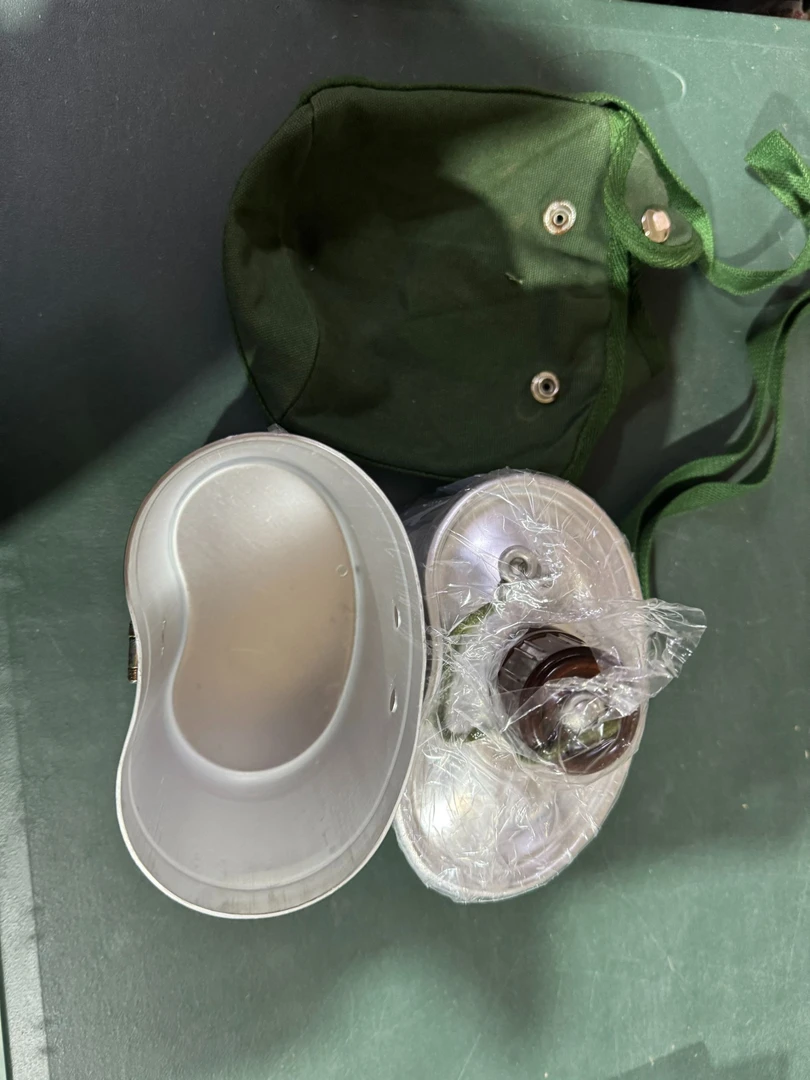 户外老货饭盒水壶