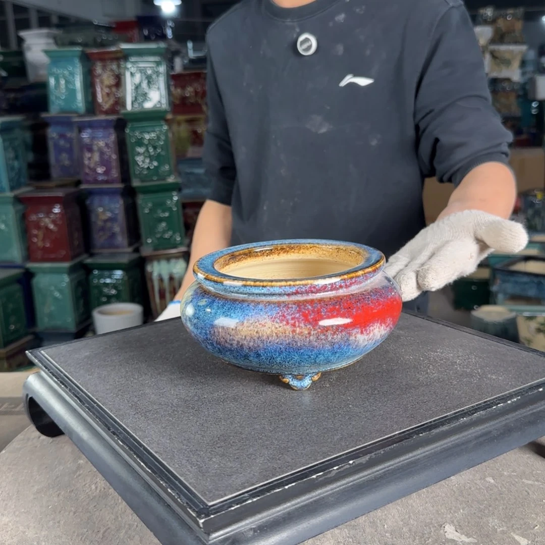 一风堂石湾花盆。629