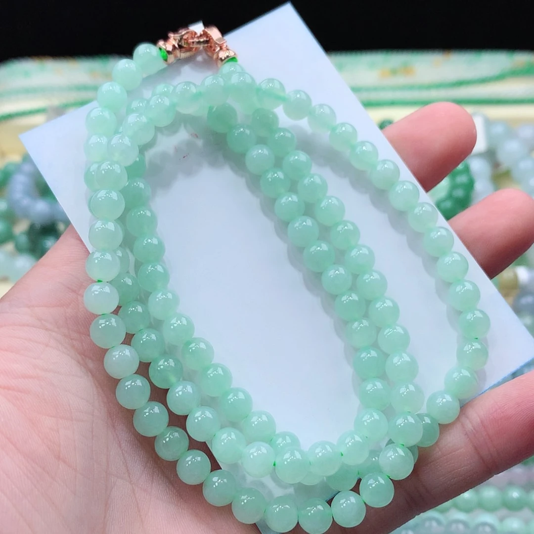 【闪购商品】项链未镶嵌翡翠缅甸天然A货翡翠