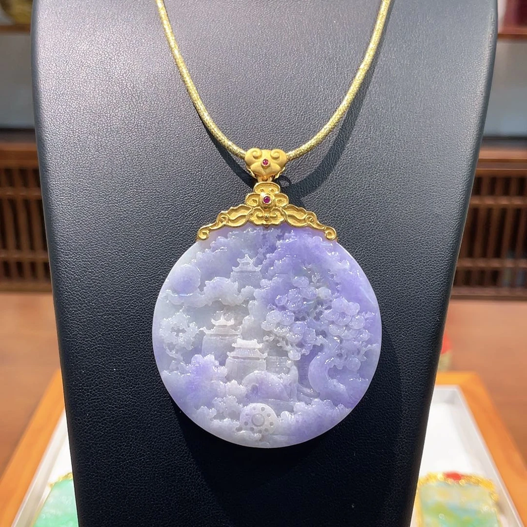 锦纶铁合金吊坠项链