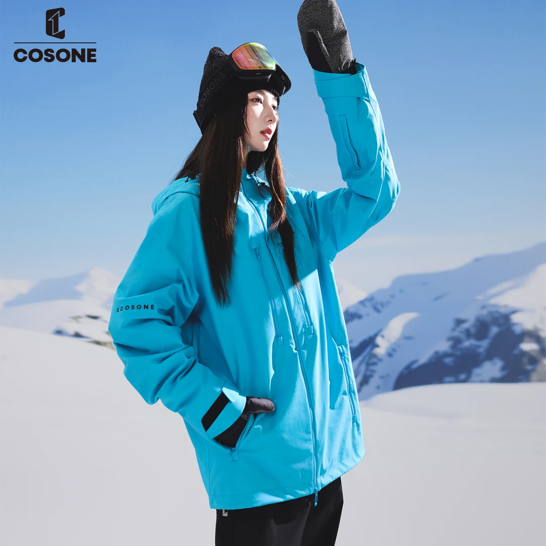 COSONE单板滑雪服专业男女雪服3L全压胶防风防水透气加棉耐磨