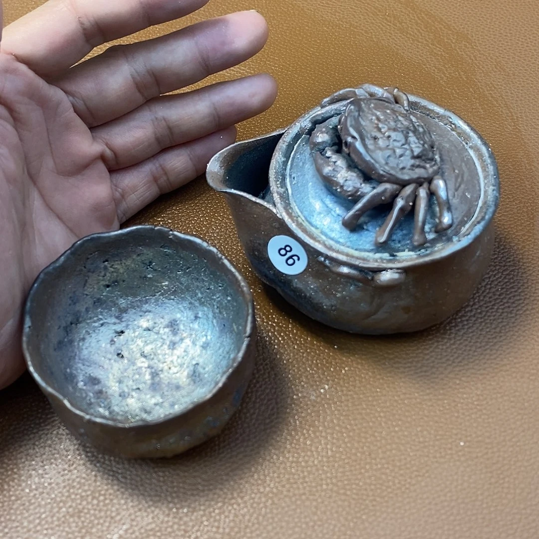 手工粗陶、柴烧茶器