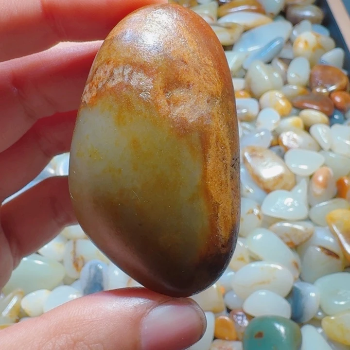 和田玉未镶嵌挂件59克