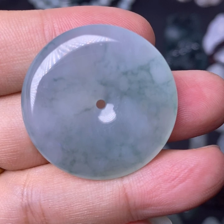 翡翠未镶嵌颈饰天然缅甸翡翠A货