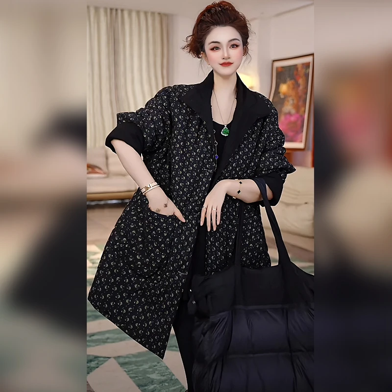 【小云总专属】冬季新款时尚气质复古休闲棉服外套AF5WFY0208