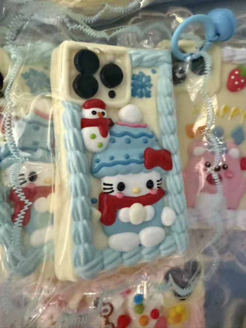 【手绘手机】瑕疵jojo啾啾家硅胶纯手工捏捏乐jojo