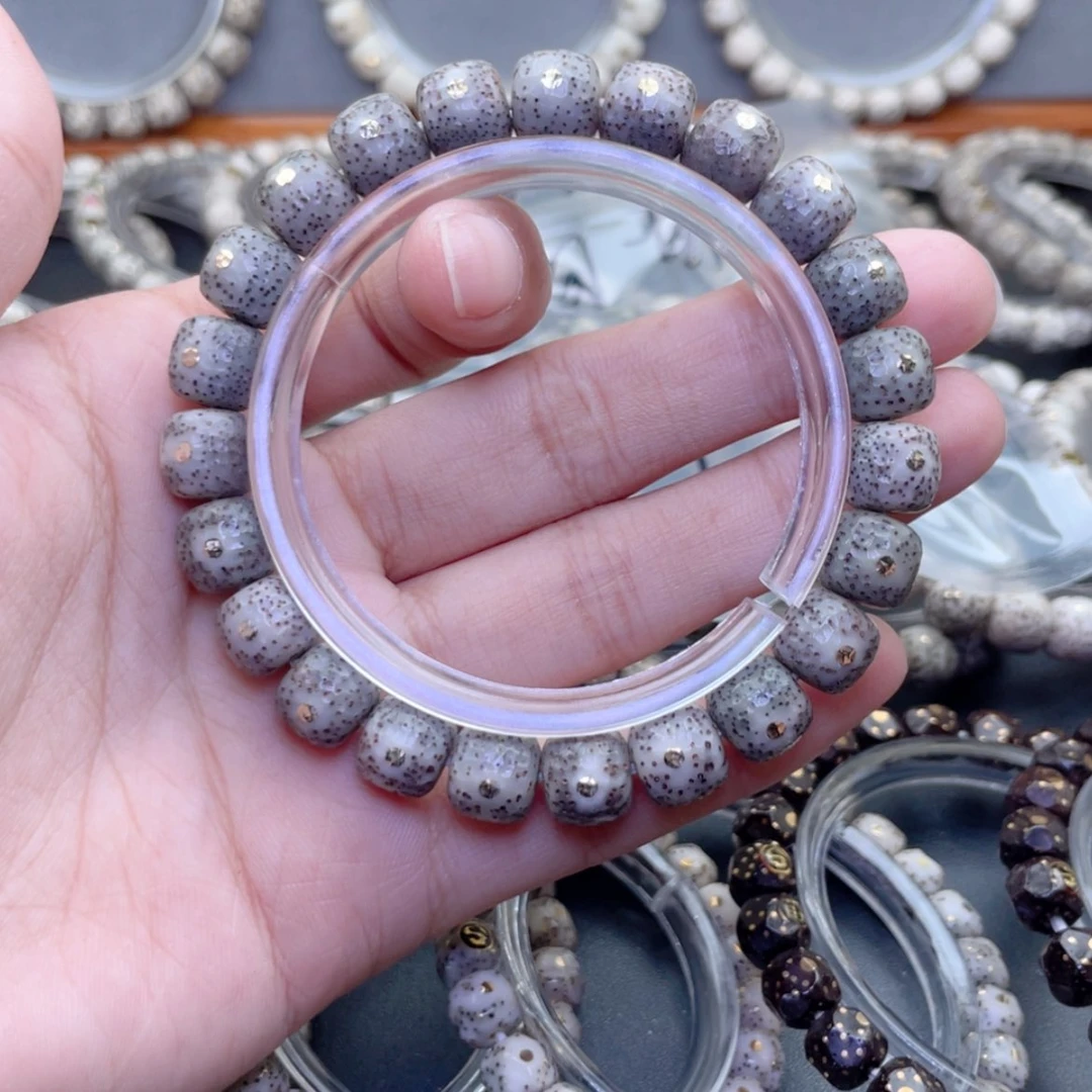 【闪购商品】星月菩提手串满钉糯冰龙鳞