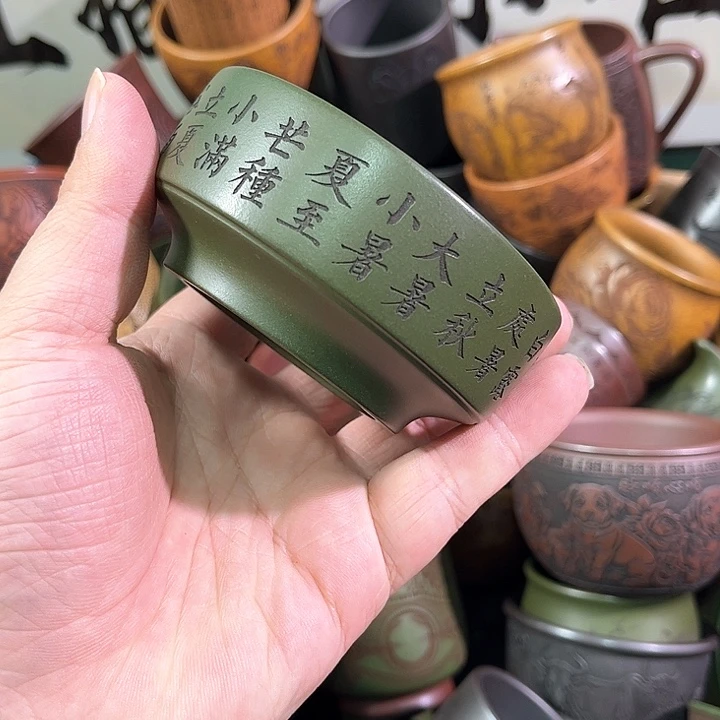 茶杯紫砂全手工紫砂主人杯