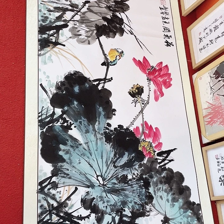 国画张圣敏先生纯手绘作品