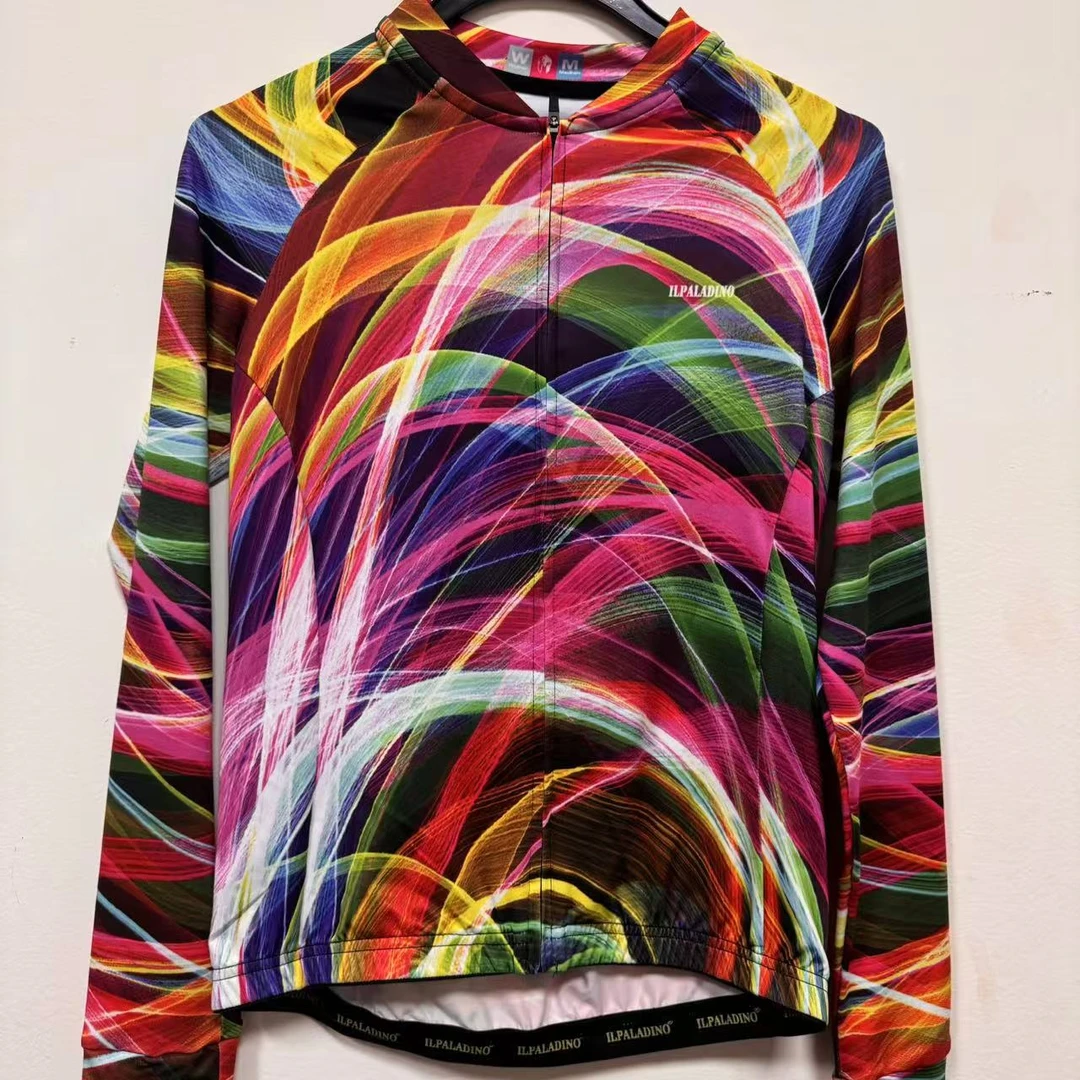 XK 895【七彩虹牛奶丝骑行服】自行公路车ILPALADINO专业版骑行服