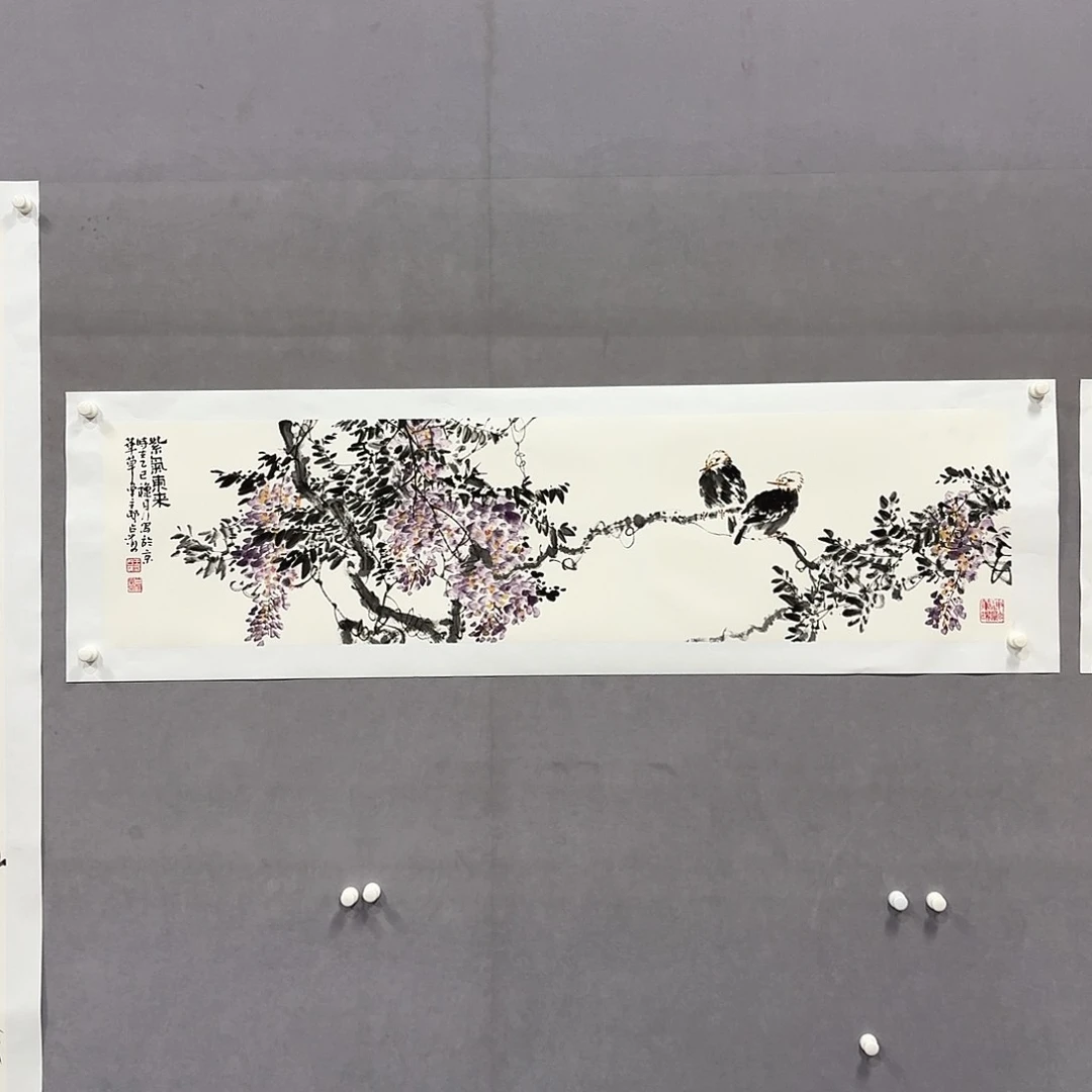 国画亲笔手绘放心去藏