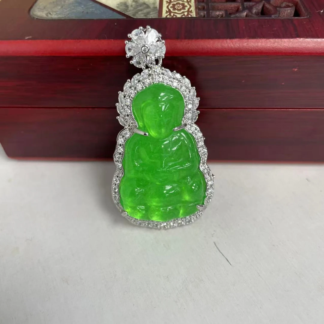 【大喜儿】透绿观吊坠-12WQ2114时尚女士多样性发一个