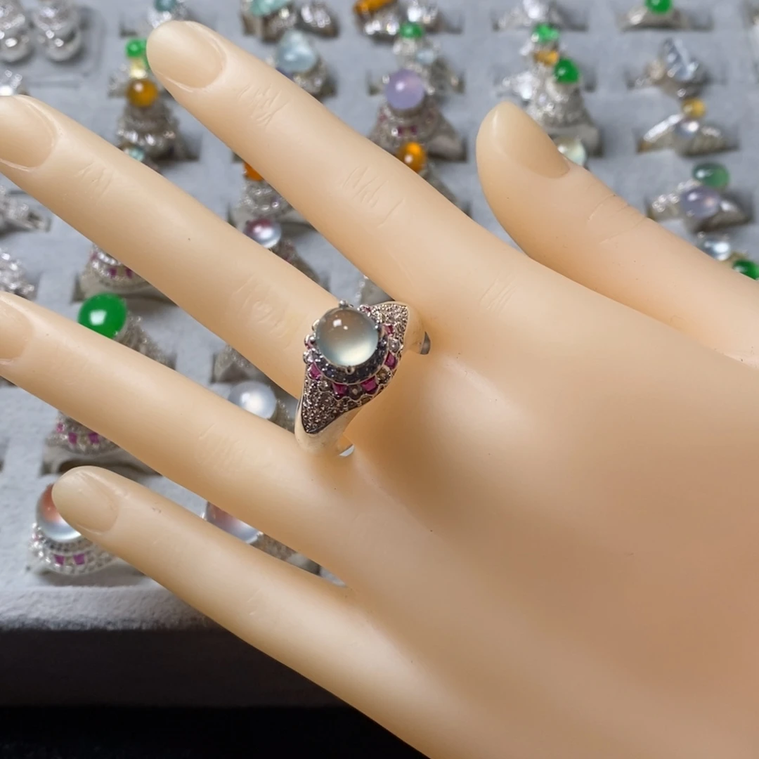 定制翡翠未镶嵌裸石蛋面