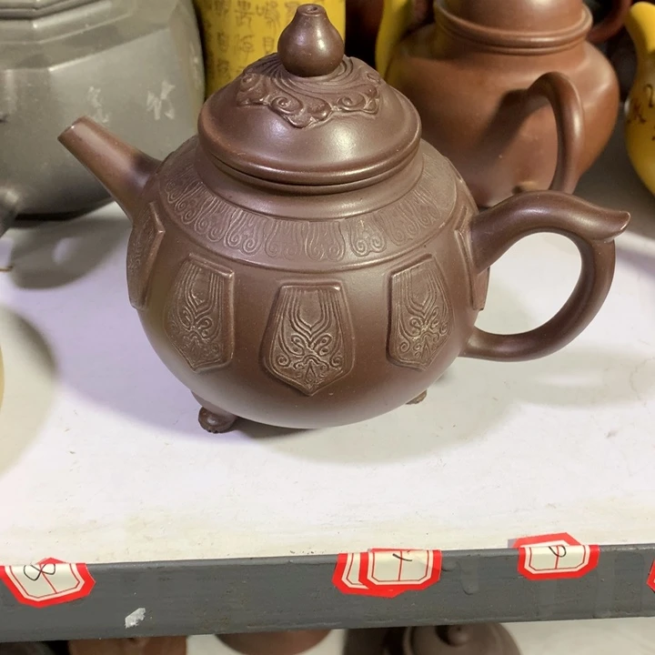 紫砂茶壶原矿手工124