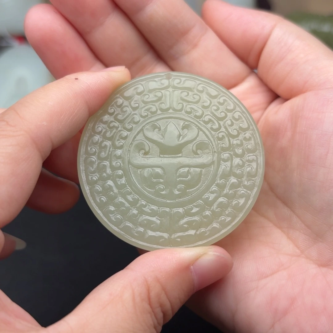 未镶嵌和田玉挂件懒****6