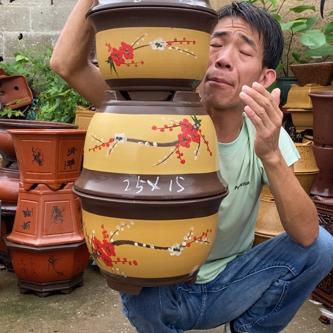 紫砂花盆紫砂壶的时候我也