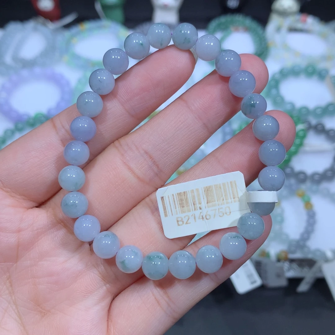 未镶嵌手串翡翠天然