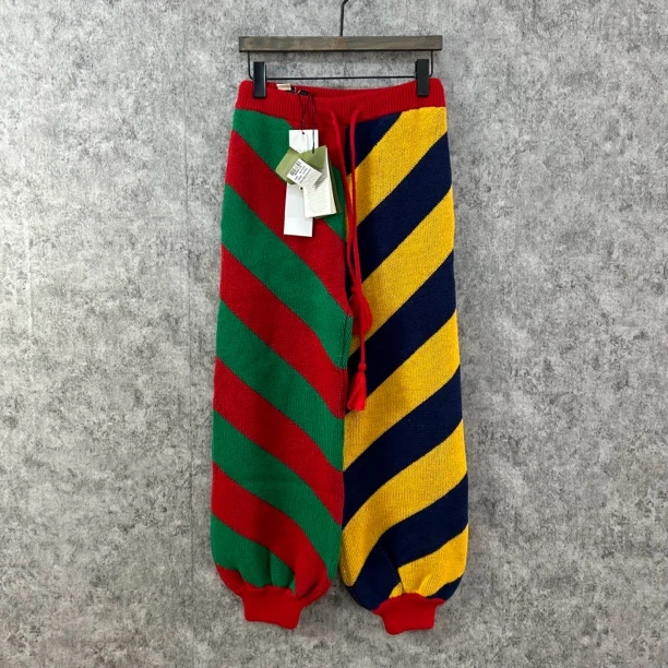 未使用 GUCCI/古驰 古驰彩色长裤卫裤