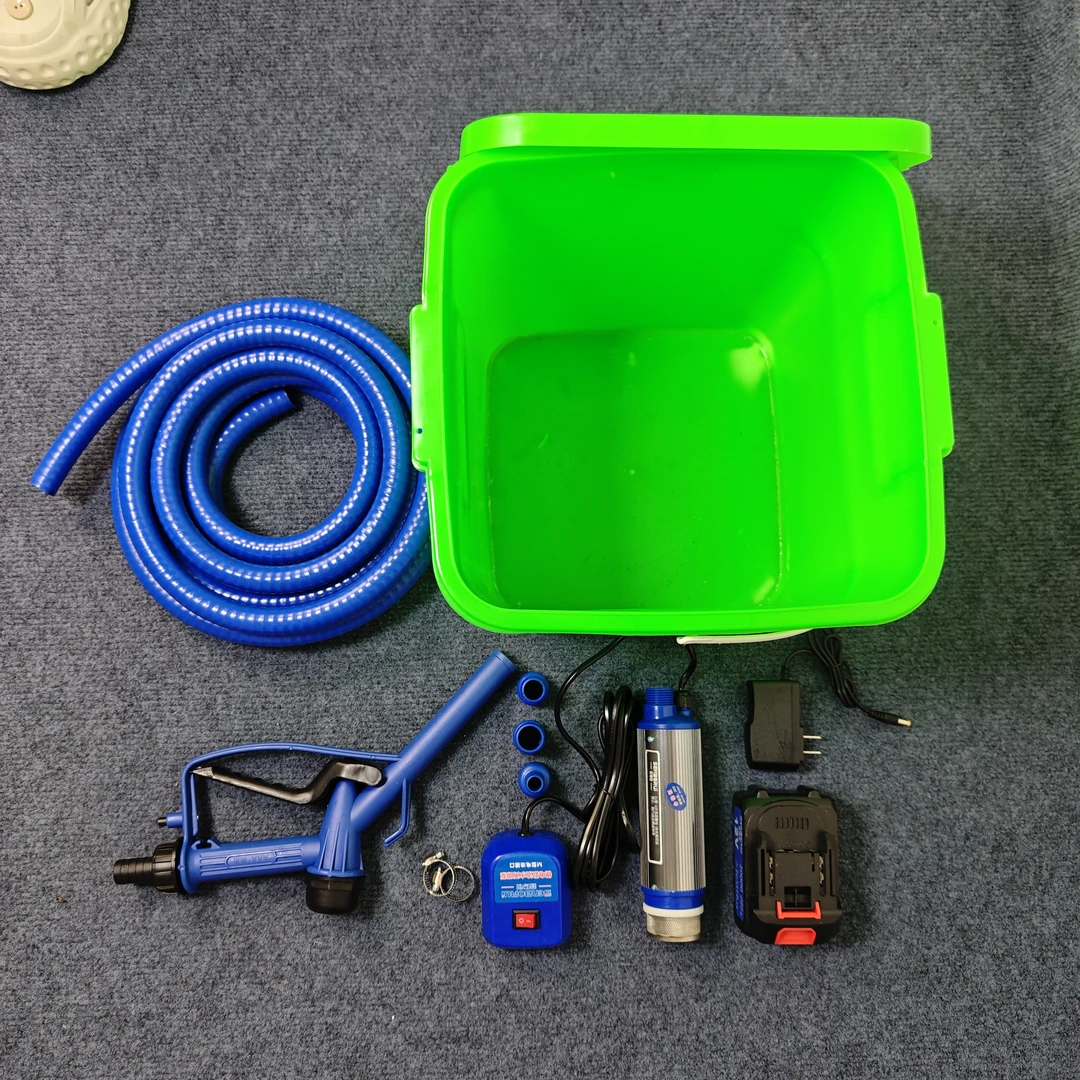 电动抽油泵12V24V48V220V小型车载加油枪自吸油抽子抽油神器