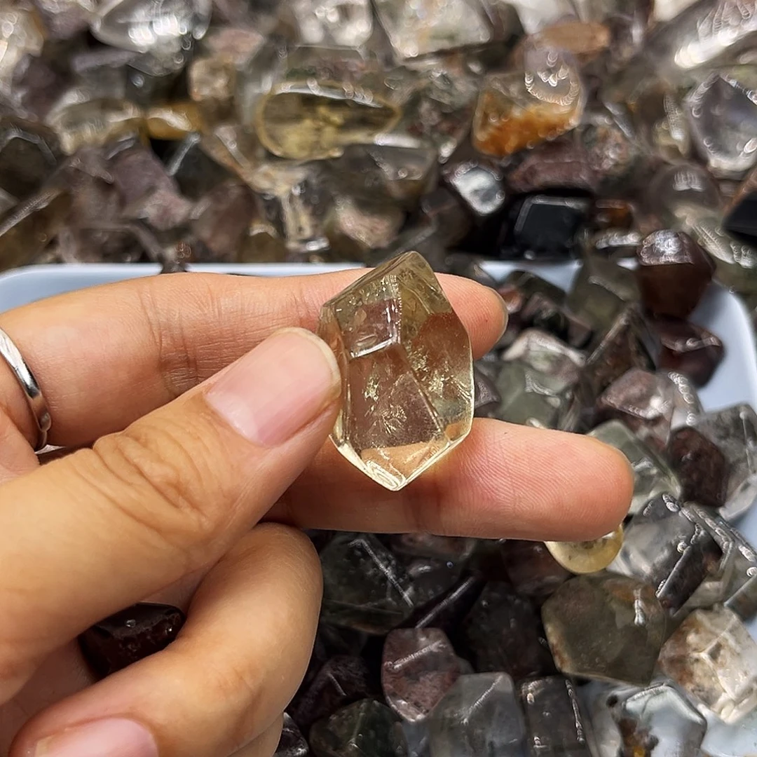 烟晶戒指银S925镶嵌?***?